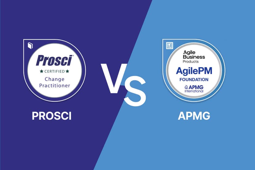 PROSCI vs APMG Change Management Certification: A Complete Guide