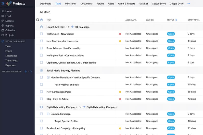 Zoho Projects Review 2026: Features, Pricing, Pros and Cons